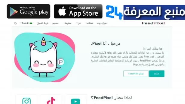 موقع Feedpixel أفضل موقع زيادة لايكات تيك توك 2024 مجانا